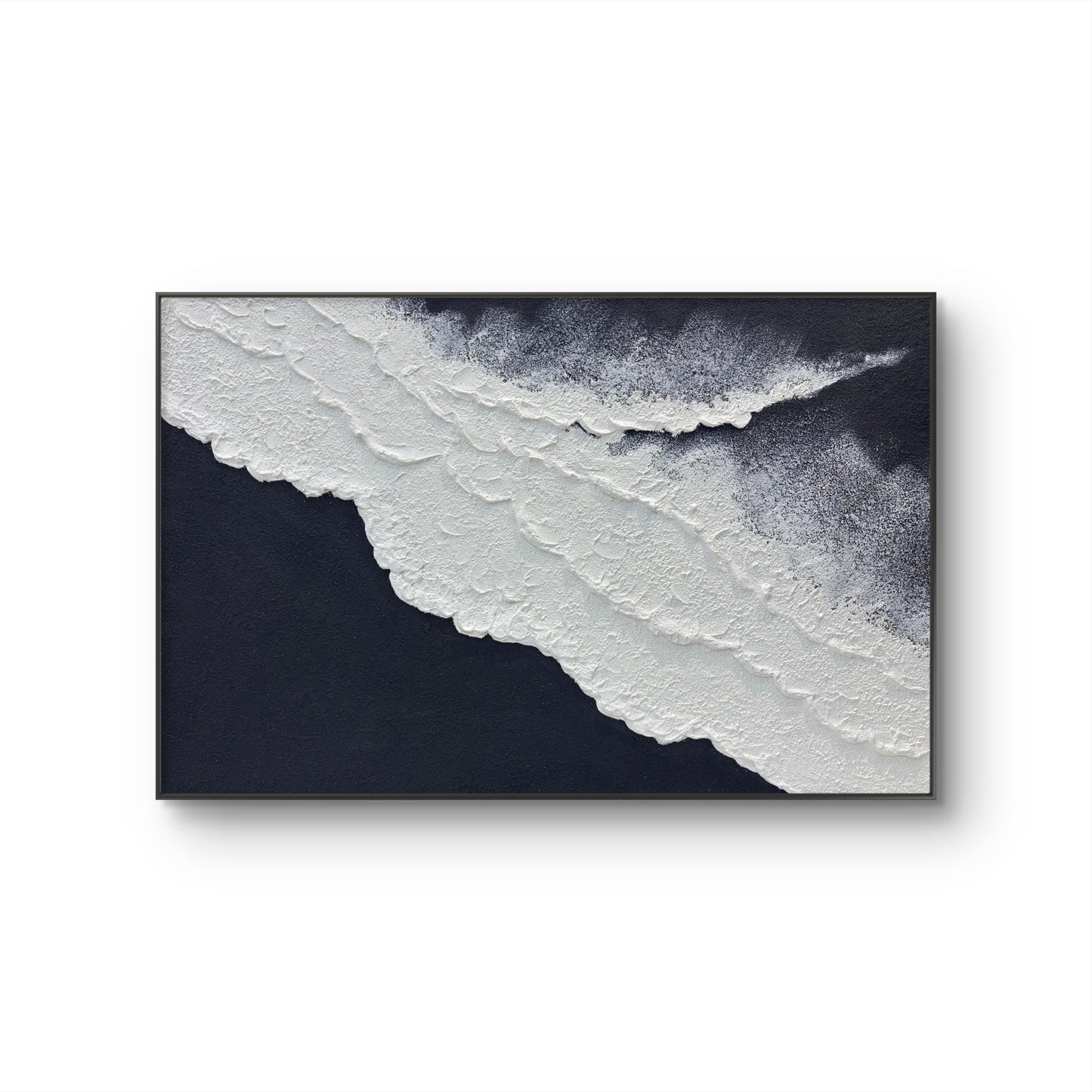 Black White Minimalist Art