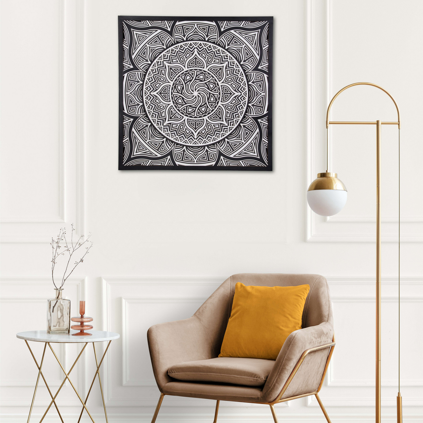 Shadow of Swastik Multi Layer Mandala