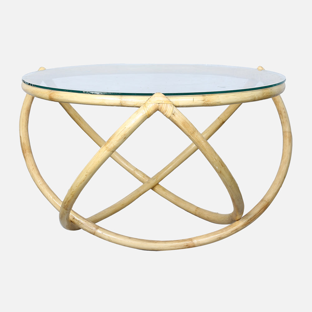 Coastal Rattan Coffee Table