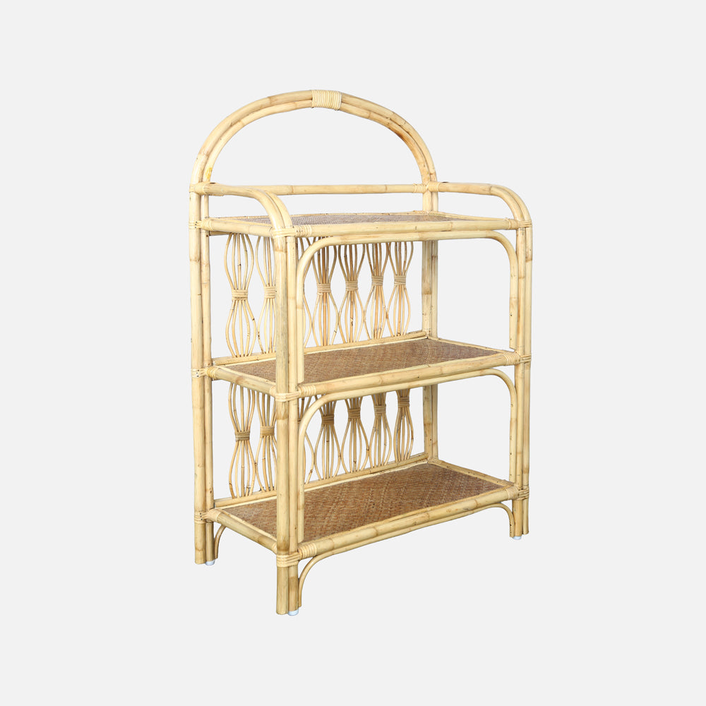 Oasis Cane Shelf Unit