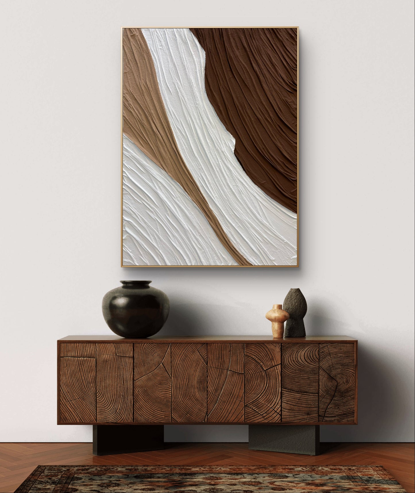 Brown Texture Art