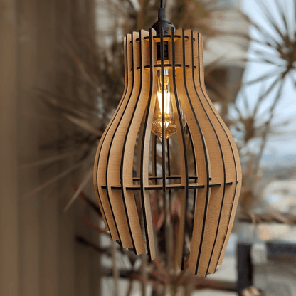 Dark Lantern Hanging Lamp