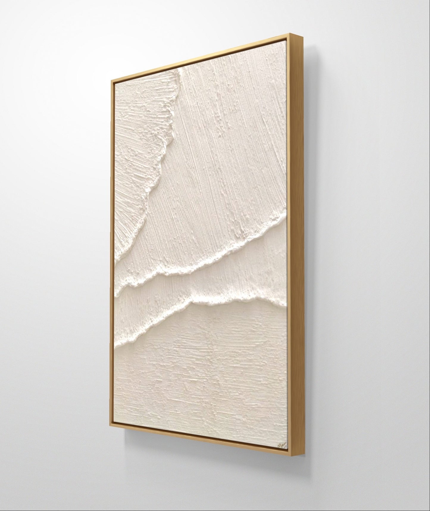 Plaster Art Minimalist Textured Painting