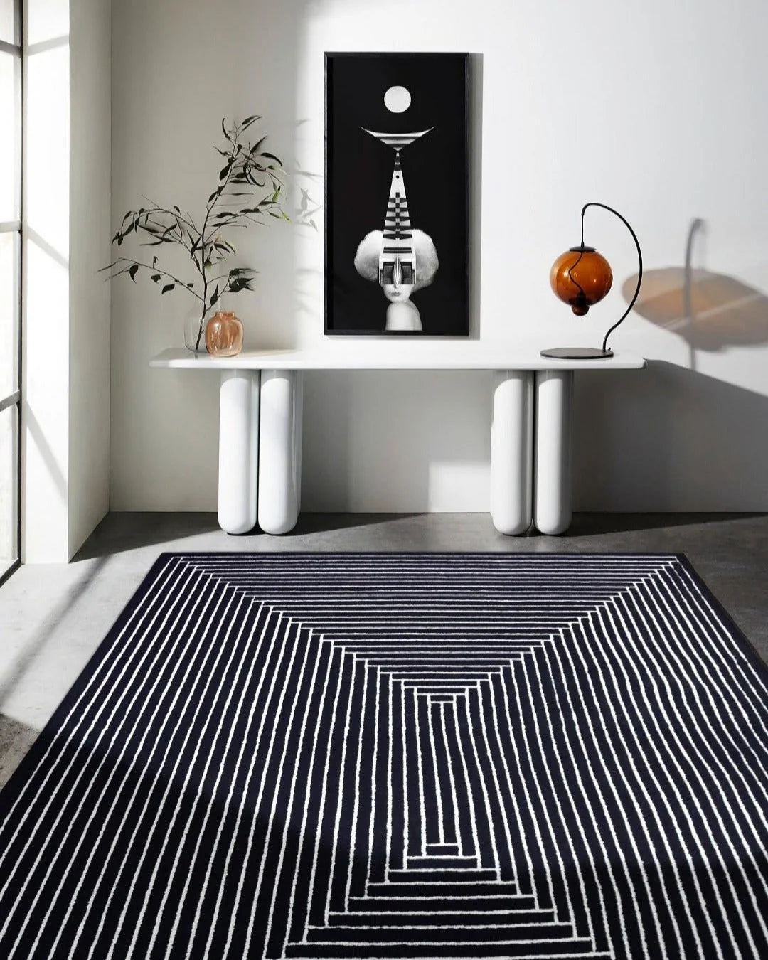 Noir Reversible Rug