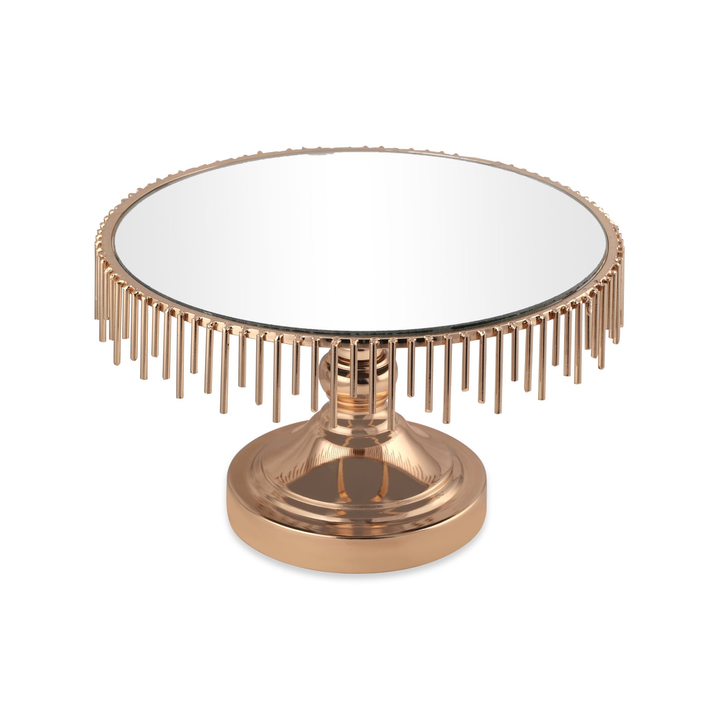 Mirror Gold Cake Stand
