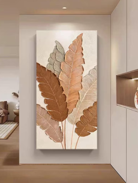 Banana Leaves 3D Texture Painting