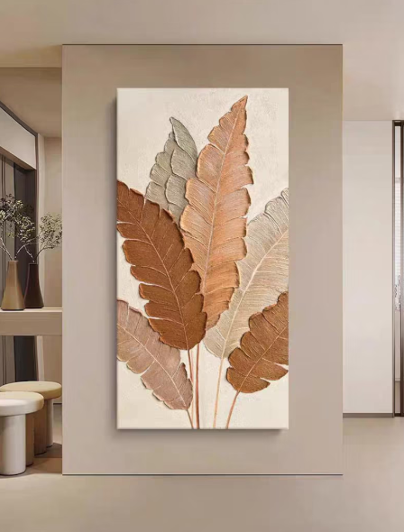 Banana Leaves 3D Texture Painting