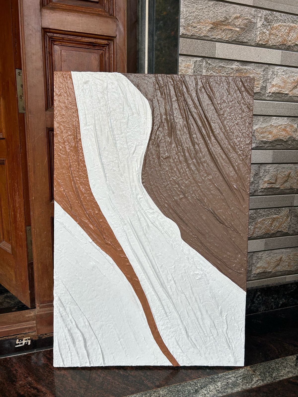 Brown Texture Art