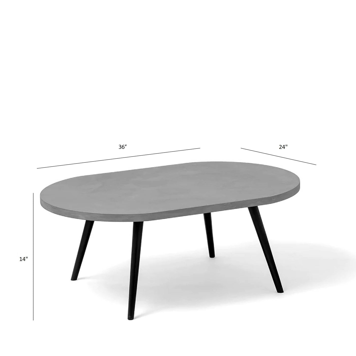 Curved Mono Coffee Table