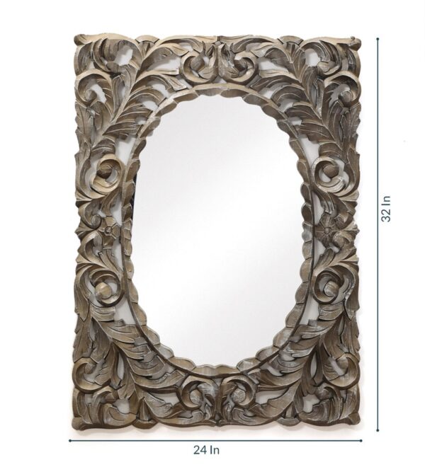 Hand Carved Decorative Wall Mirror