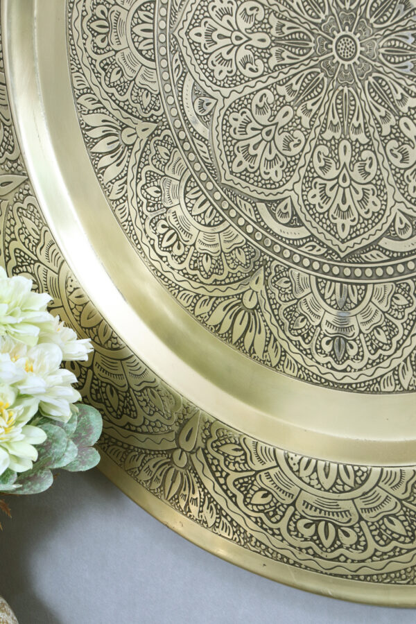 Metal Embossed Plate Wall Decor