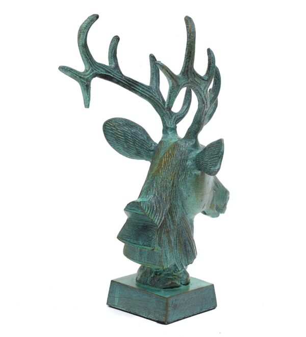 Antique Deer Sculpture