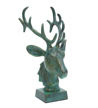 Antique Deer Sculpture