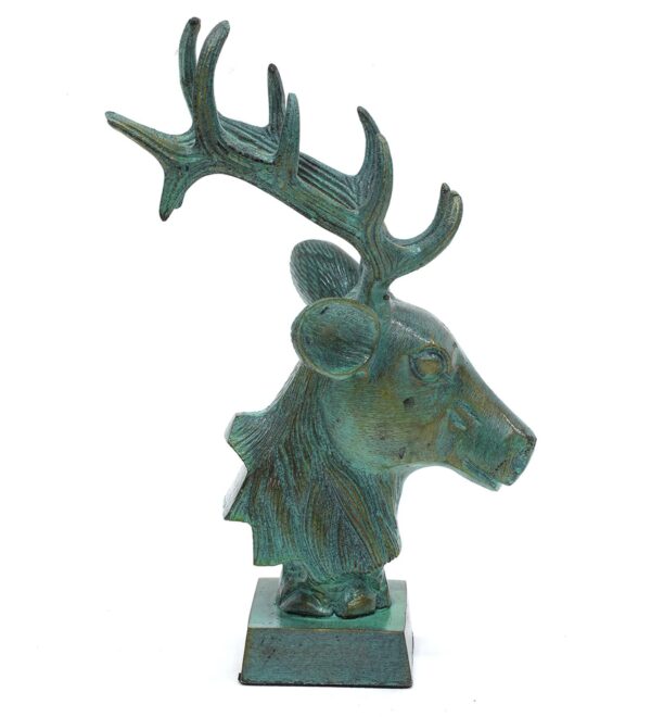 Antique Deer Sculpture
