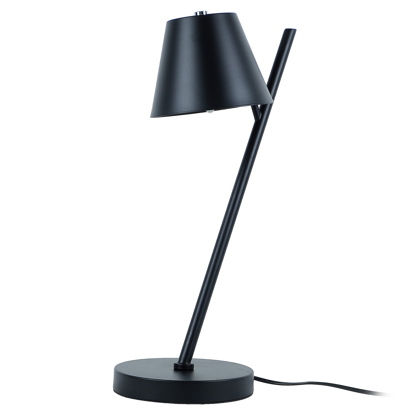 Hadley Black Table Lamp With Metal Base