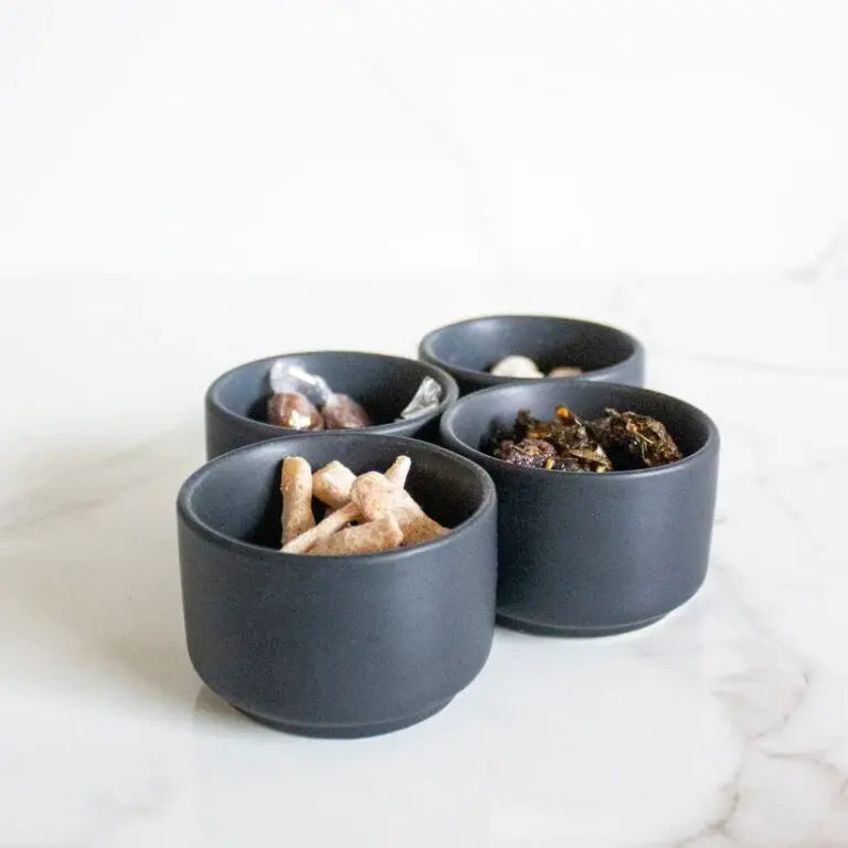 Mini Black Pinch Bowls