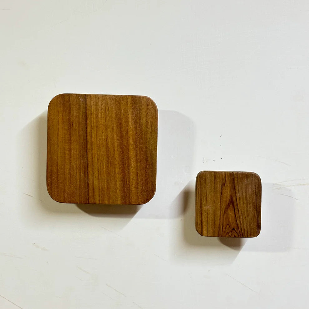 Big Buttons - Wood Wall Hooks