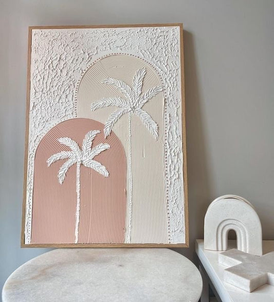 Palm Tree Texture Art