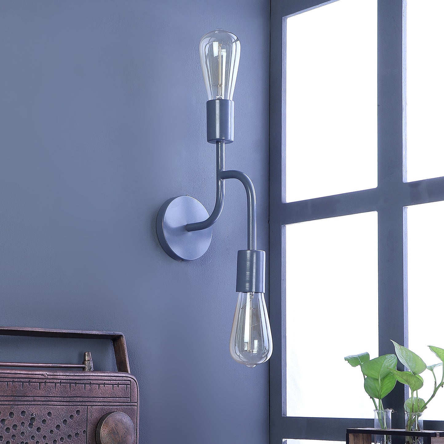 Flute Metal Wall Light