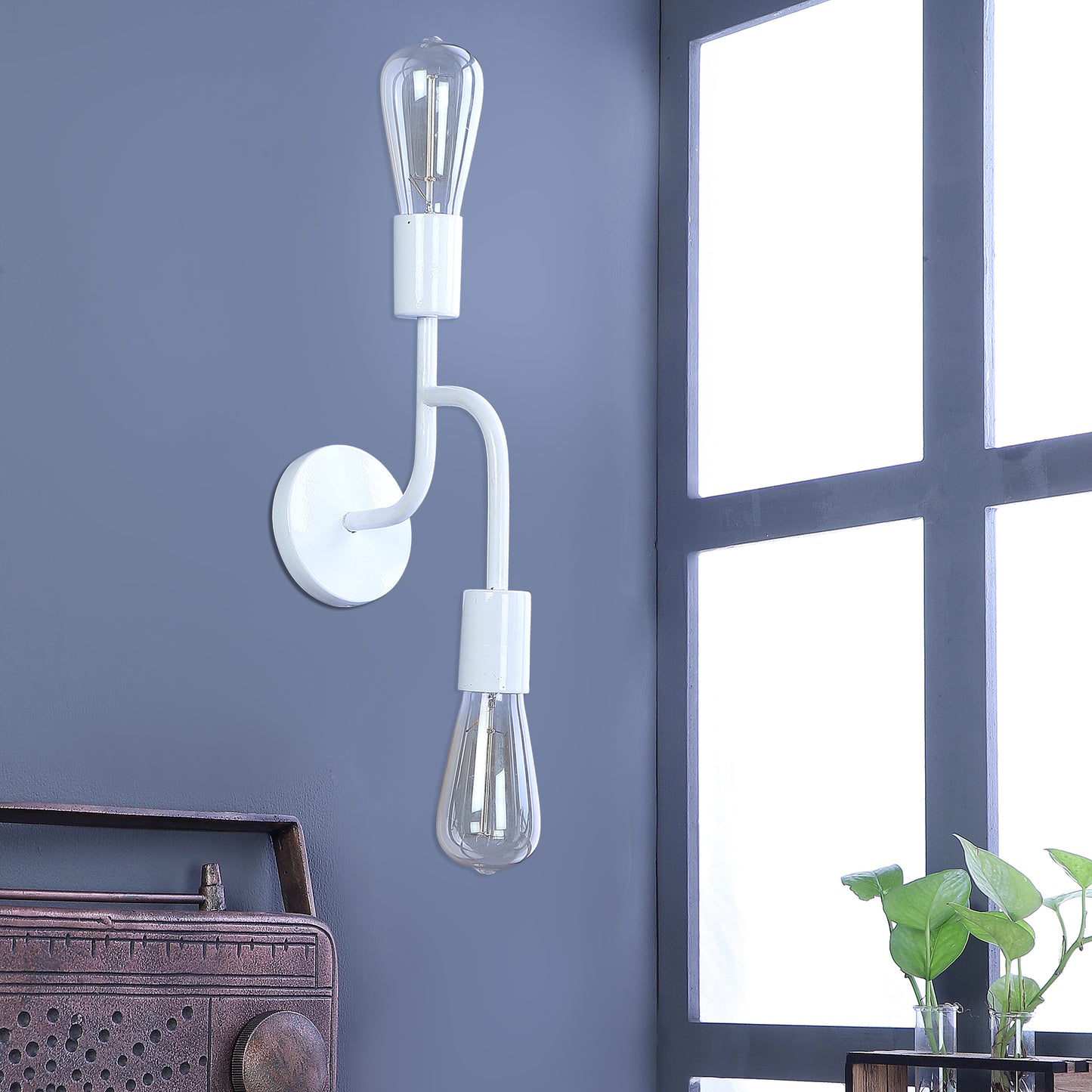 Flute Metal Wall Light