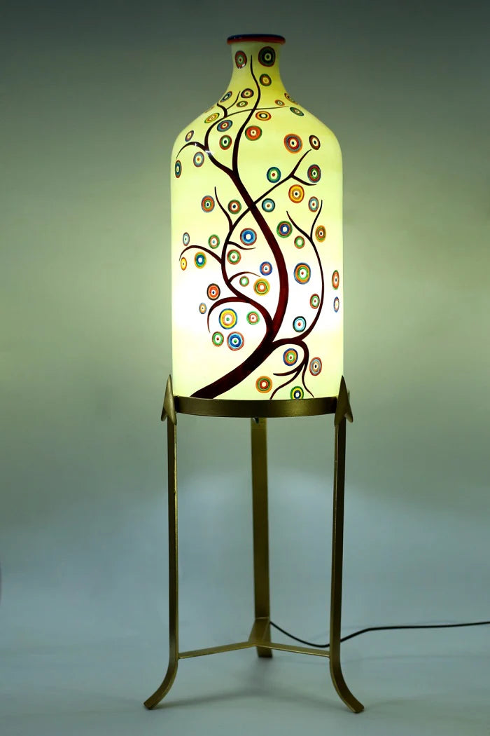 Artful Timber Floor Lamp