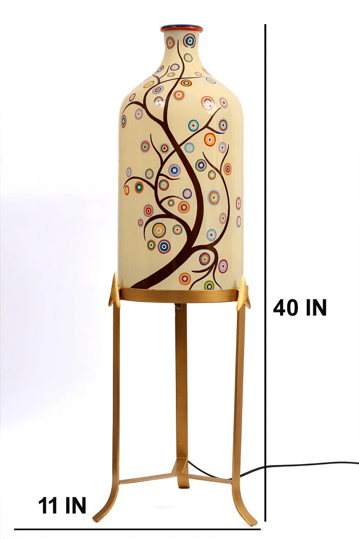 Artful Timber Floor Lamp