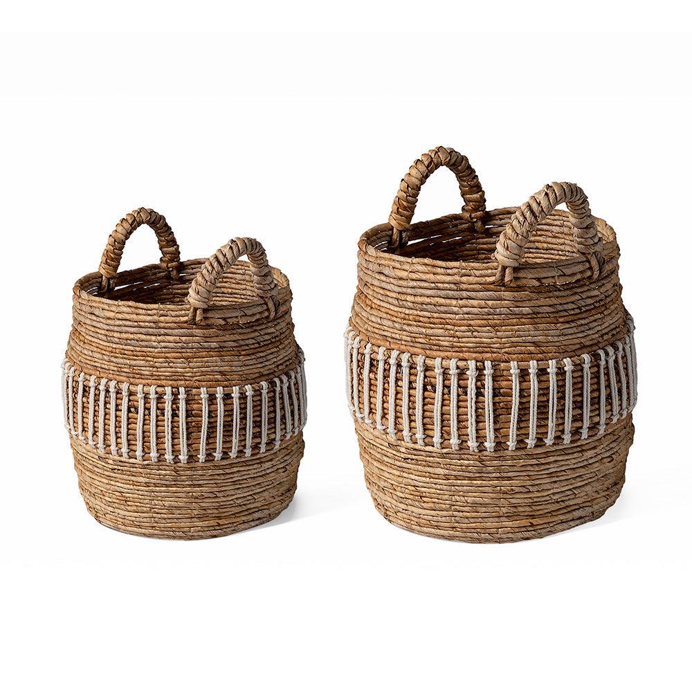 Pearl Perch Basket - Set of 2