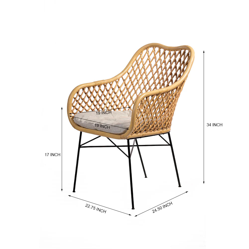 Justin Gel Outdoor Chair