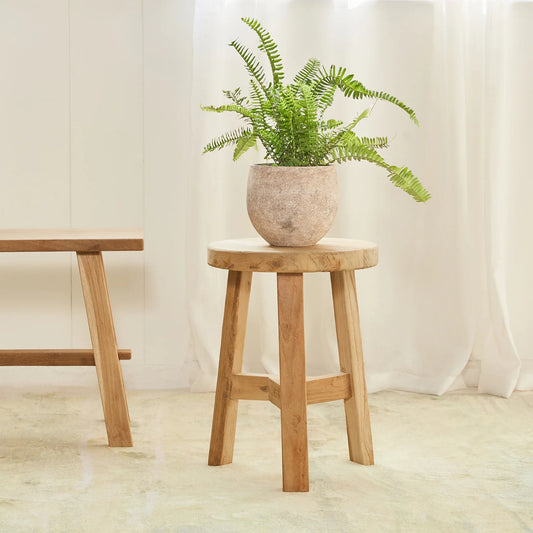 Olivia Blake Round Stool