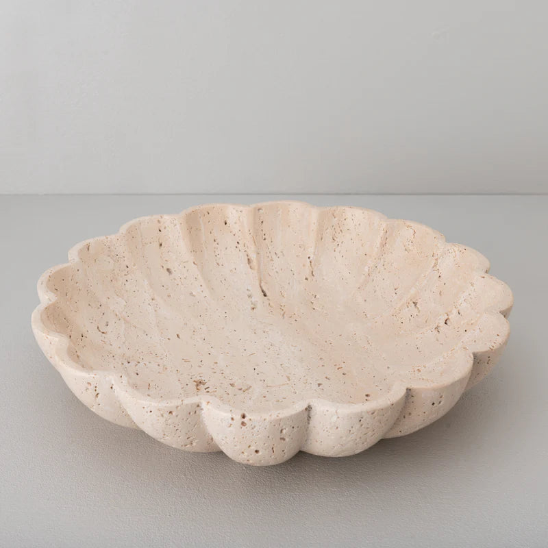 Travertine Marble Bowl