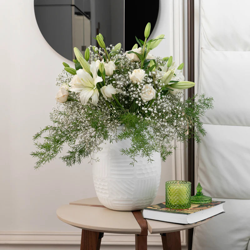 Luxury Glass Vase Coastal Charm