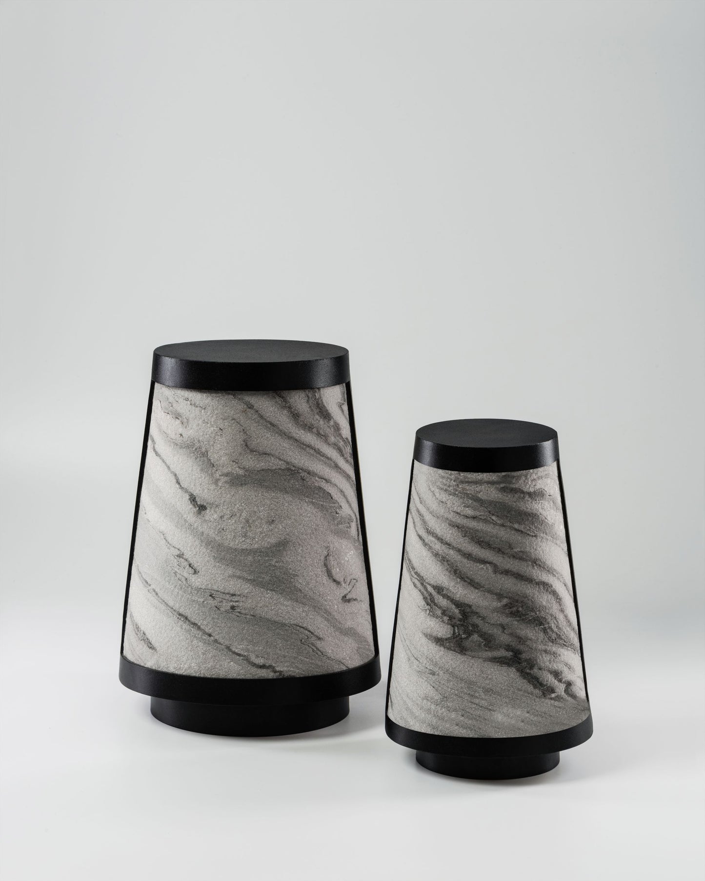 Nora Lamp - Zebra Marble