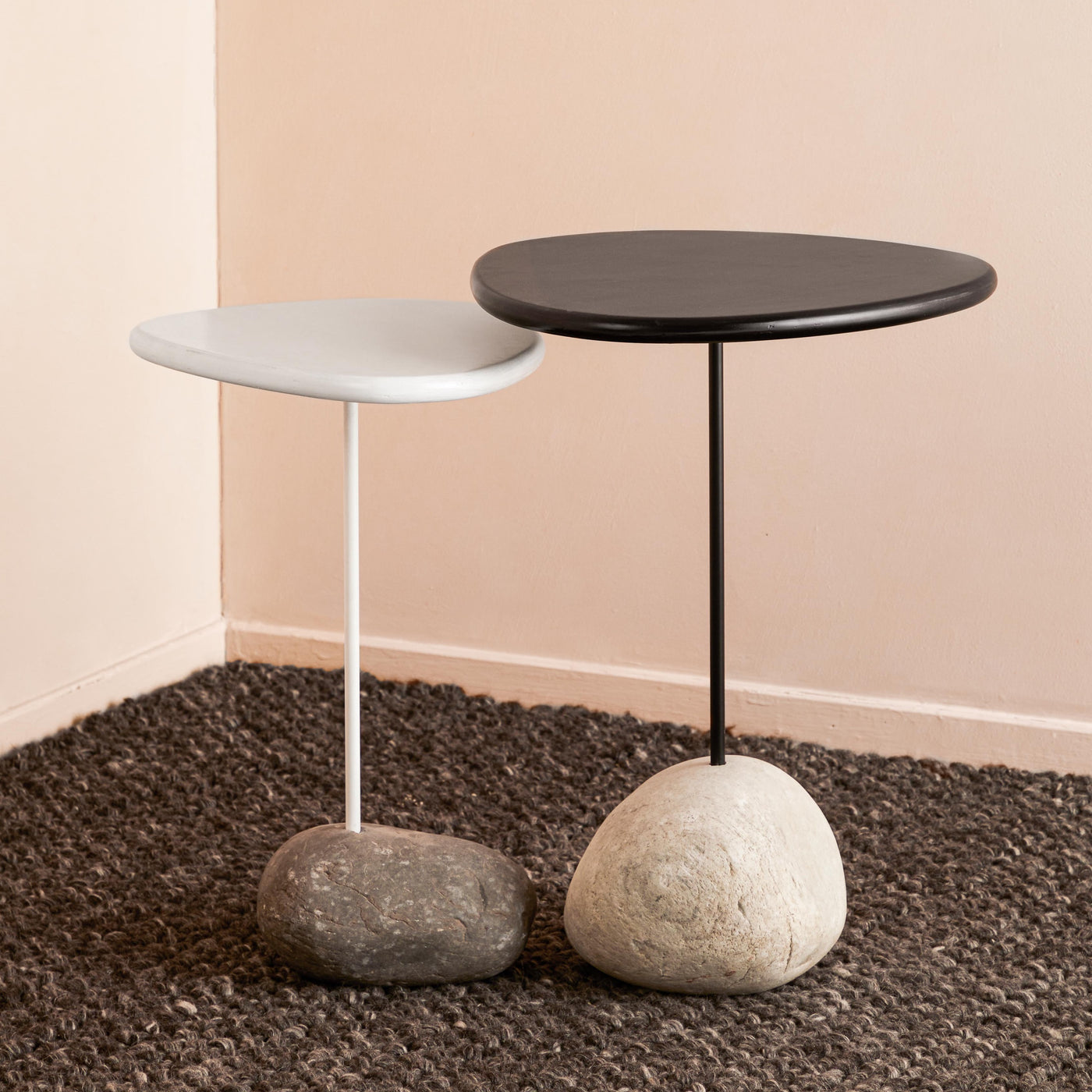 Pebble End Tables - Set of 2