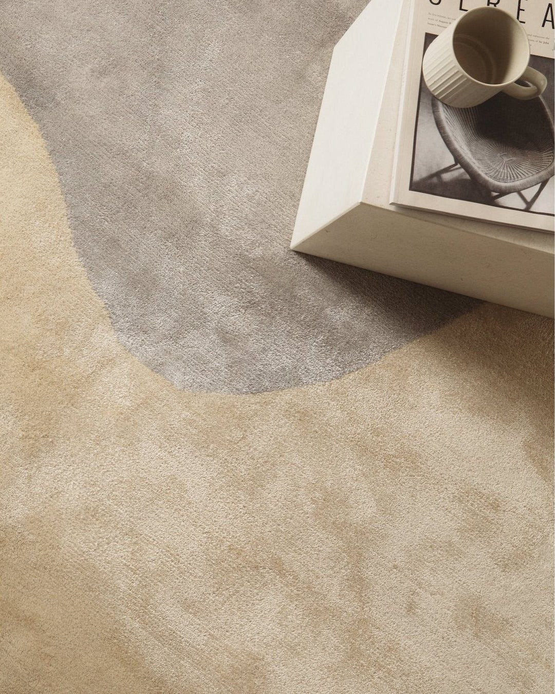 Nasai Rug Pale grey