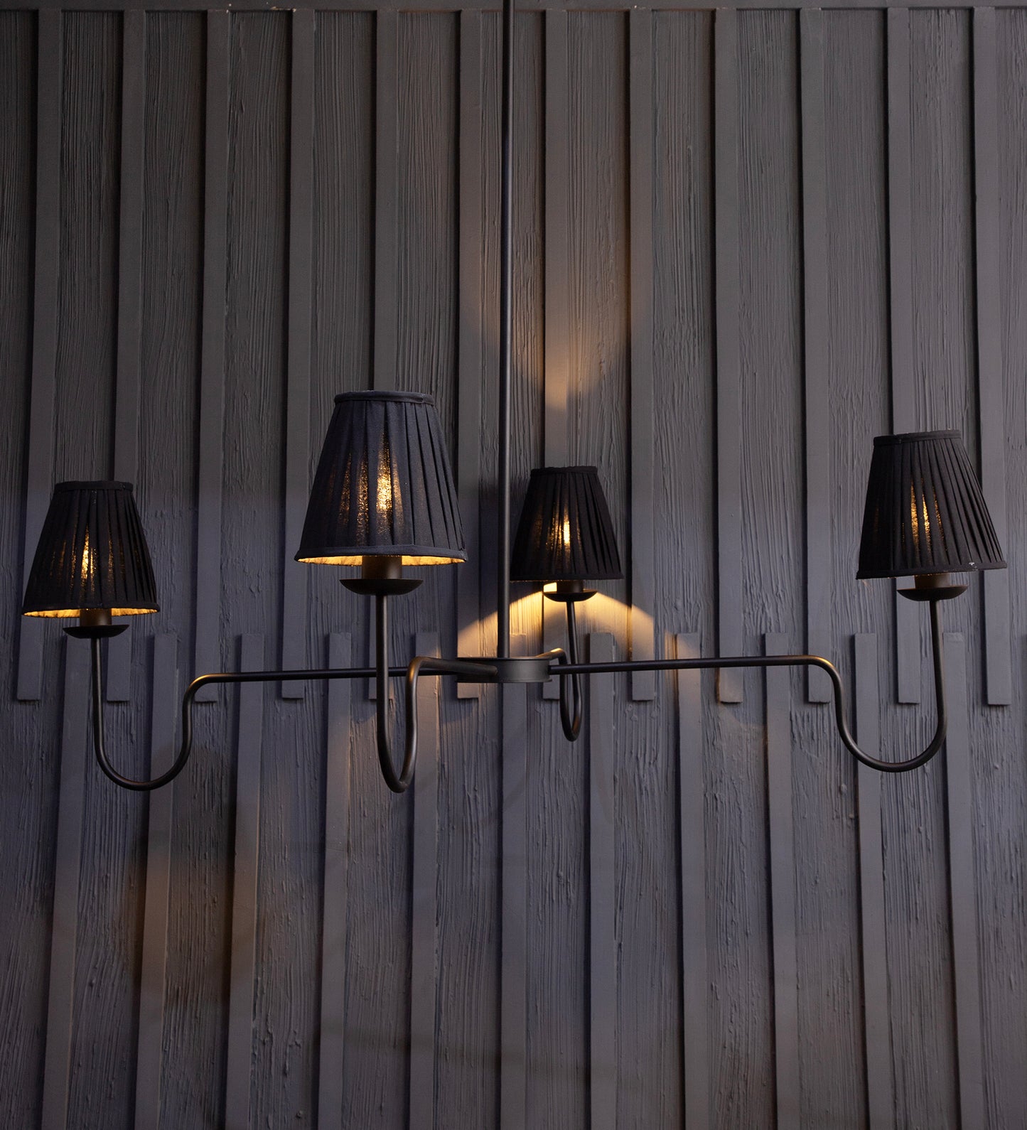 Lombard Black Chandelier