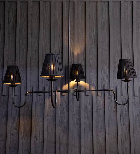 Lombard Black Chandelier
