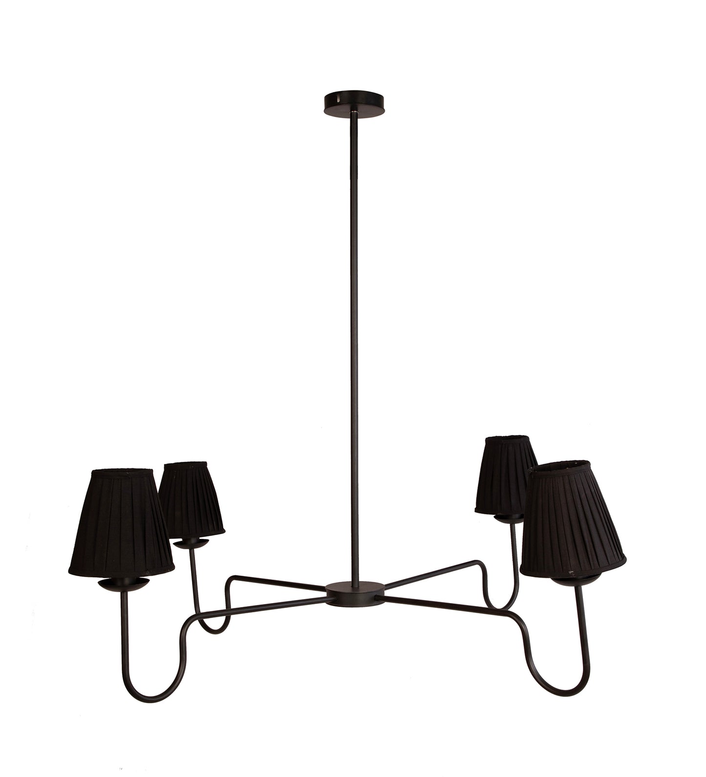 Lombard Black Chandelier