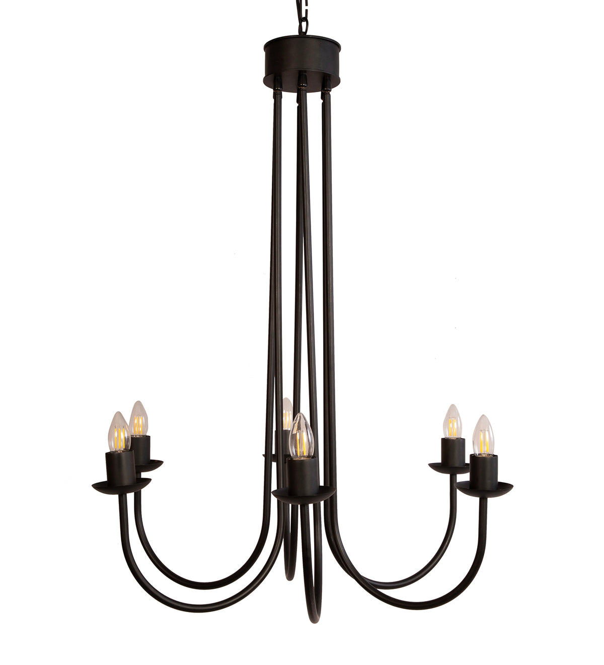 Volfin 6 Lt Chandelier