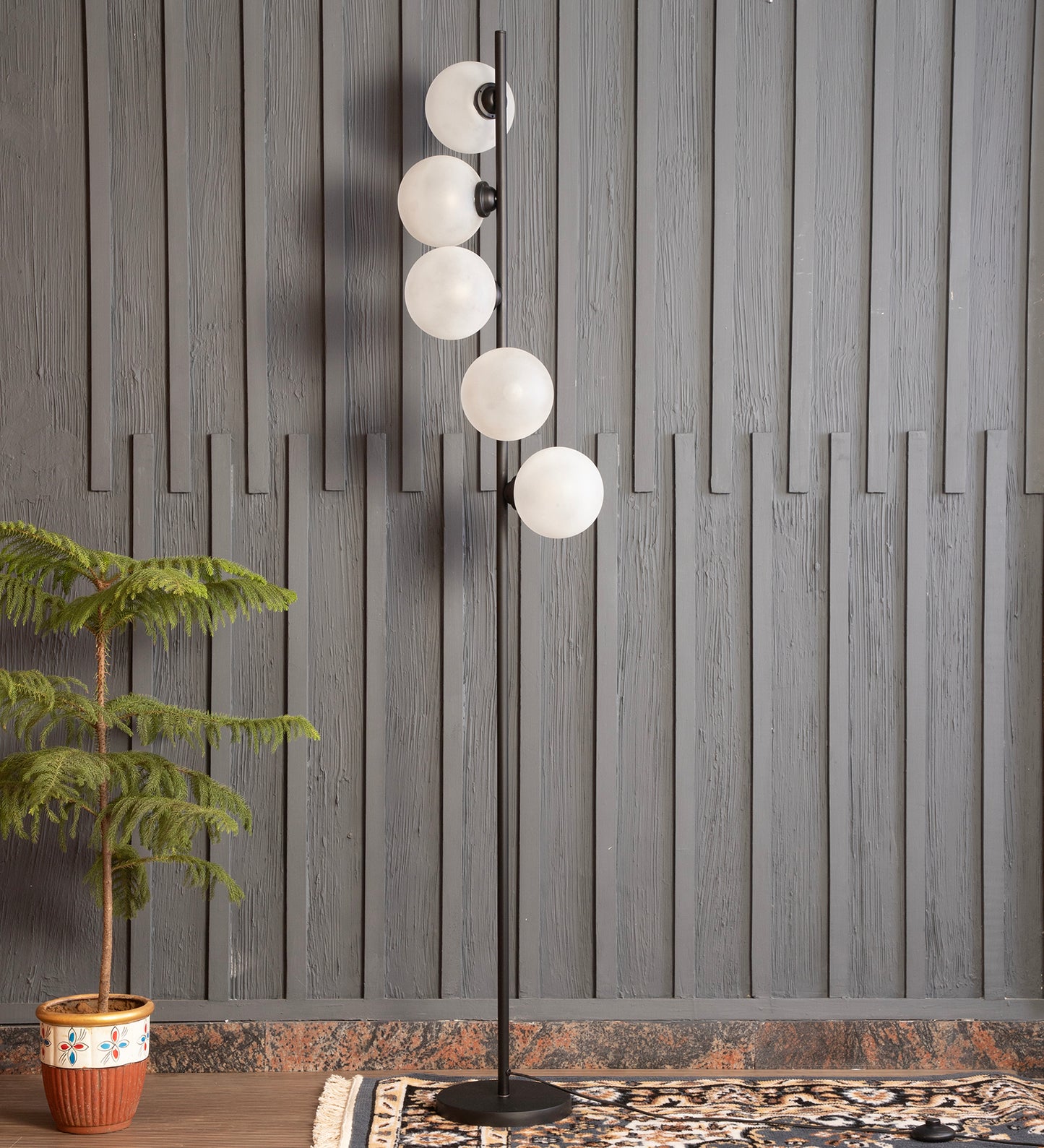 5 Global Mid Century Floor Lamp