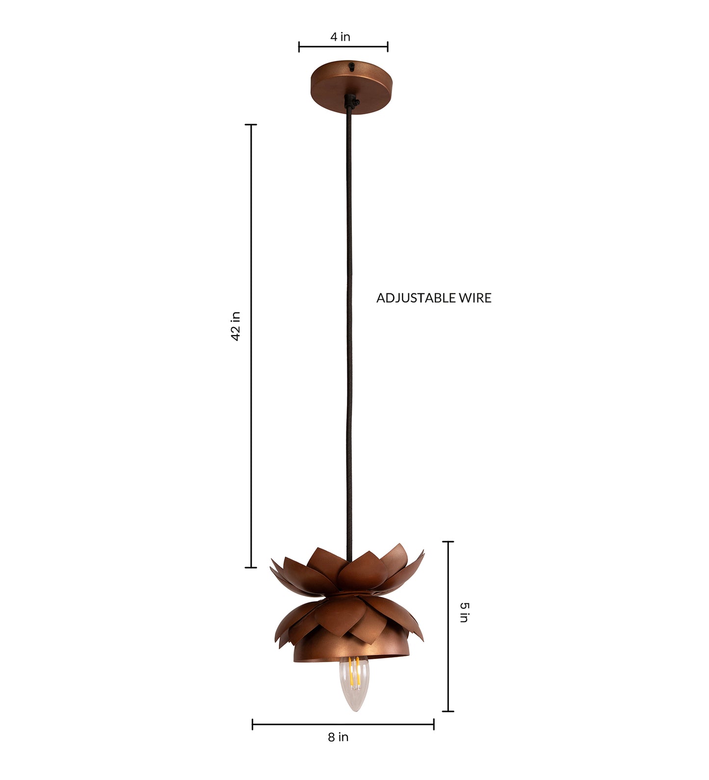 Lotus Pendant Light