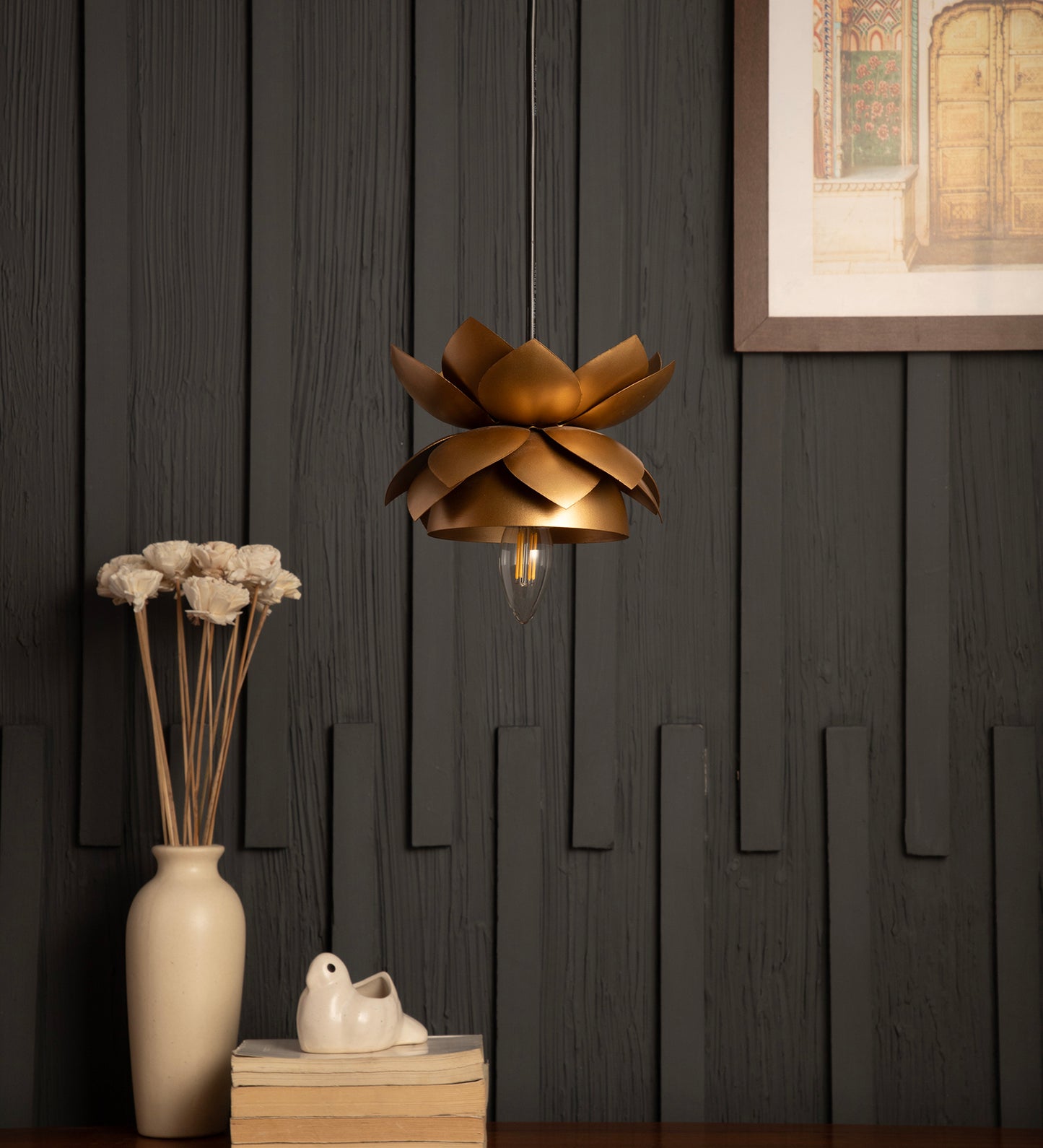 Lotus Pendant Light