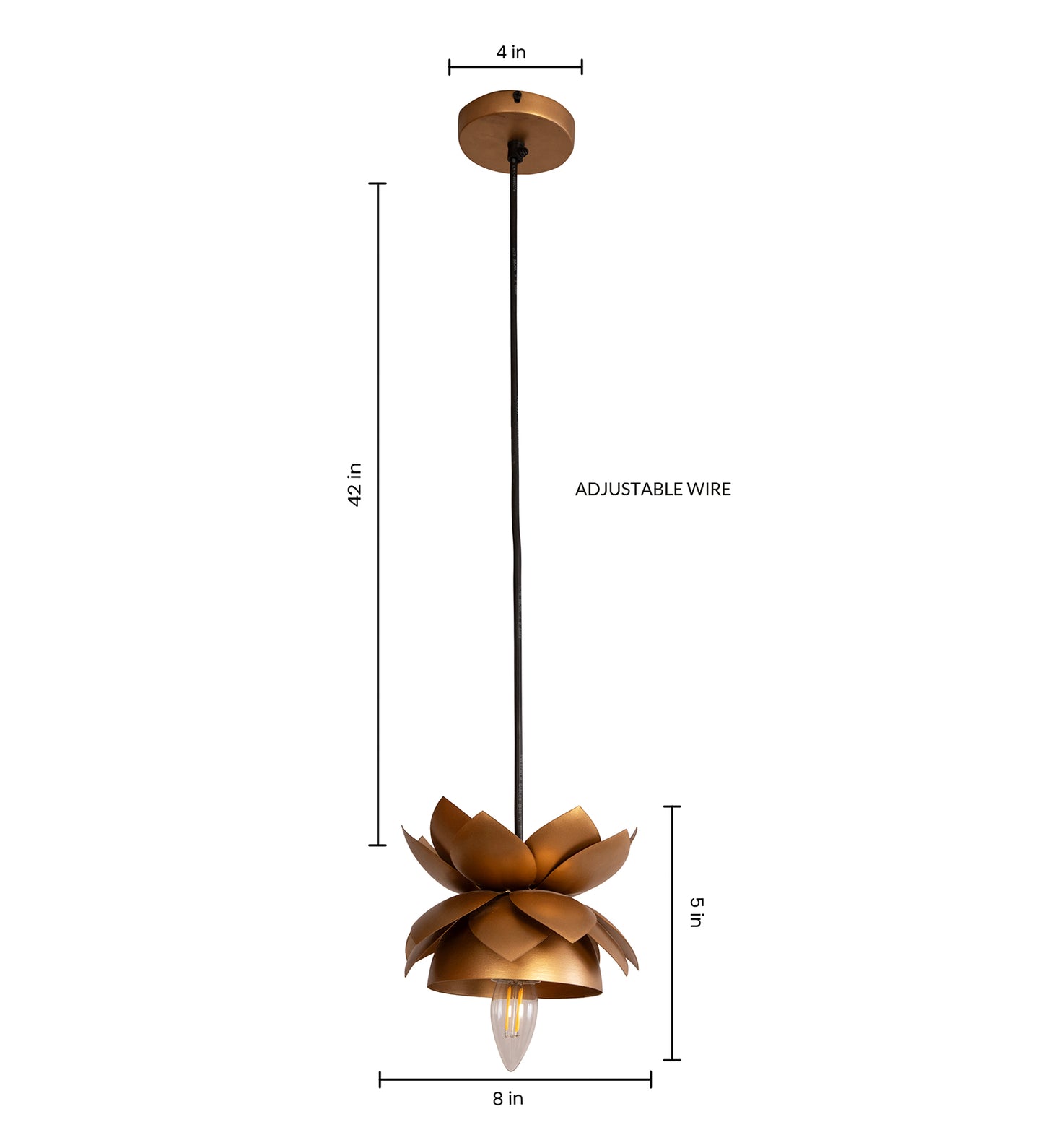 Lotus Pendant Light