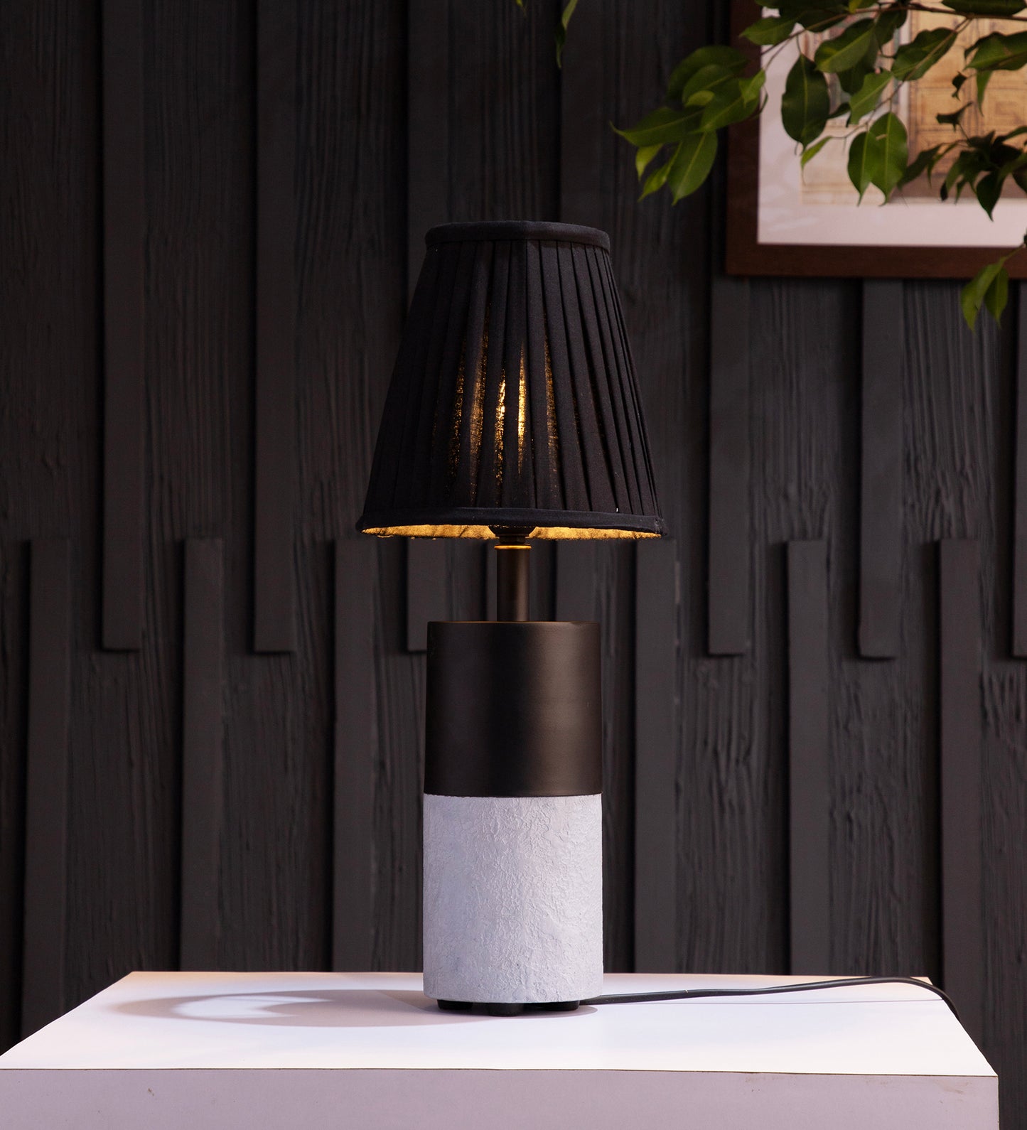 Concrete Table Lamp
