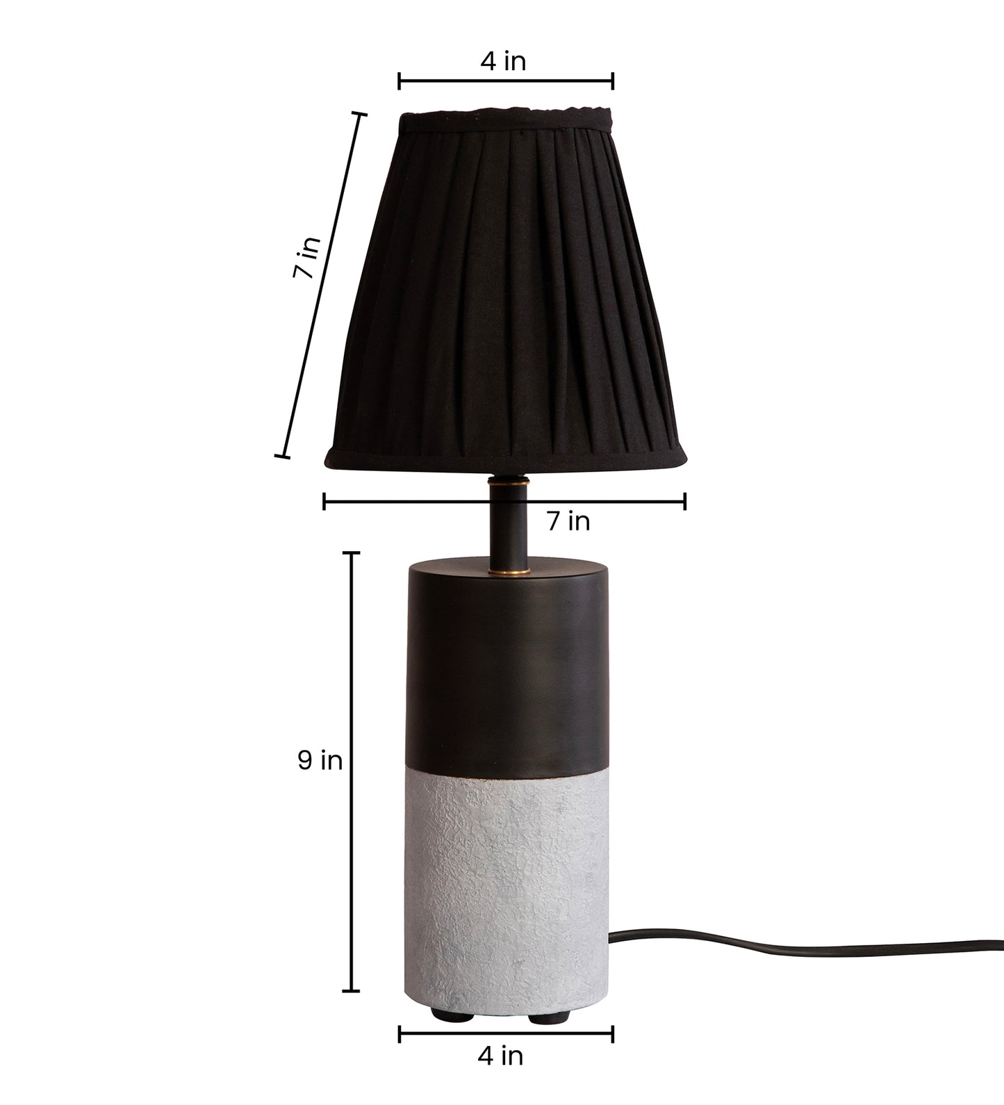 Concrete Table Lamp