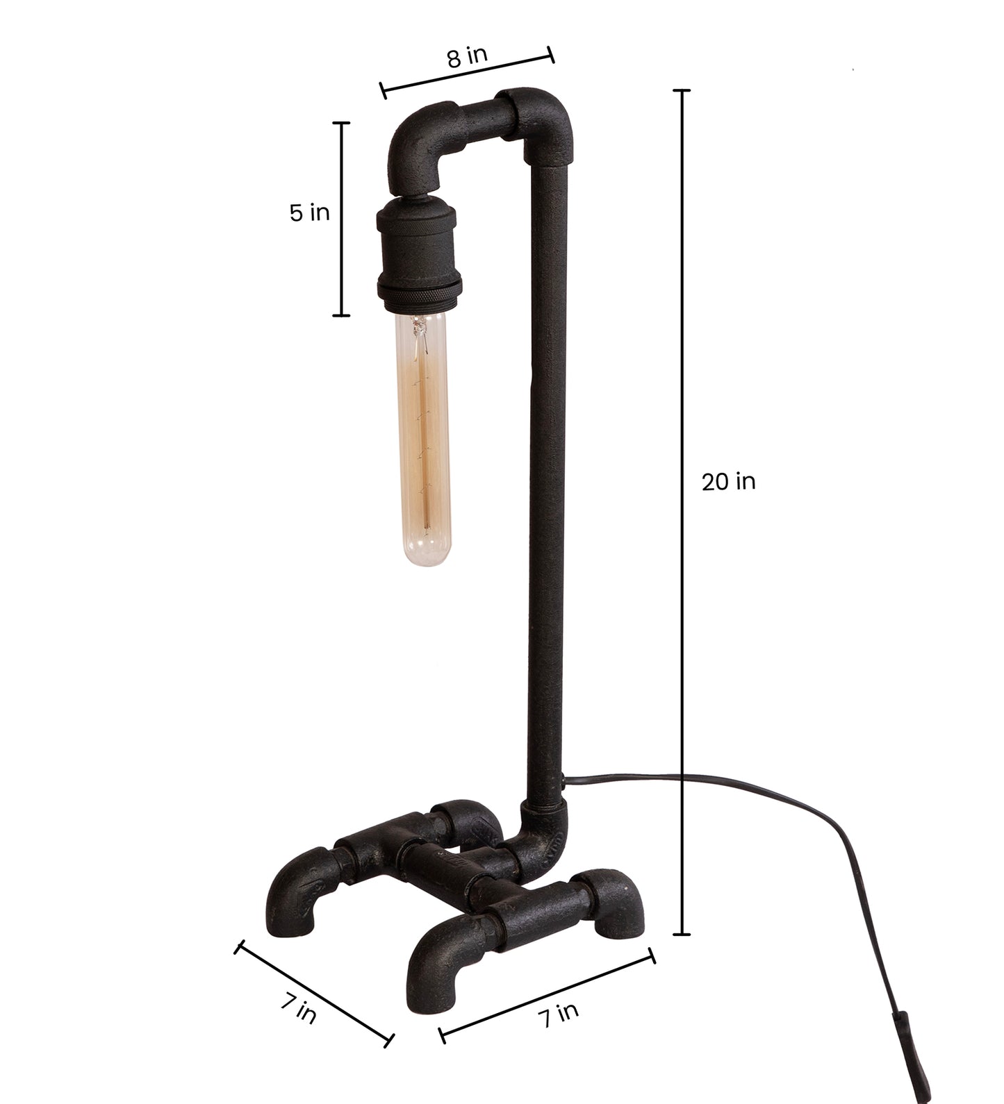 Pipe Robot Desk Table Lamp