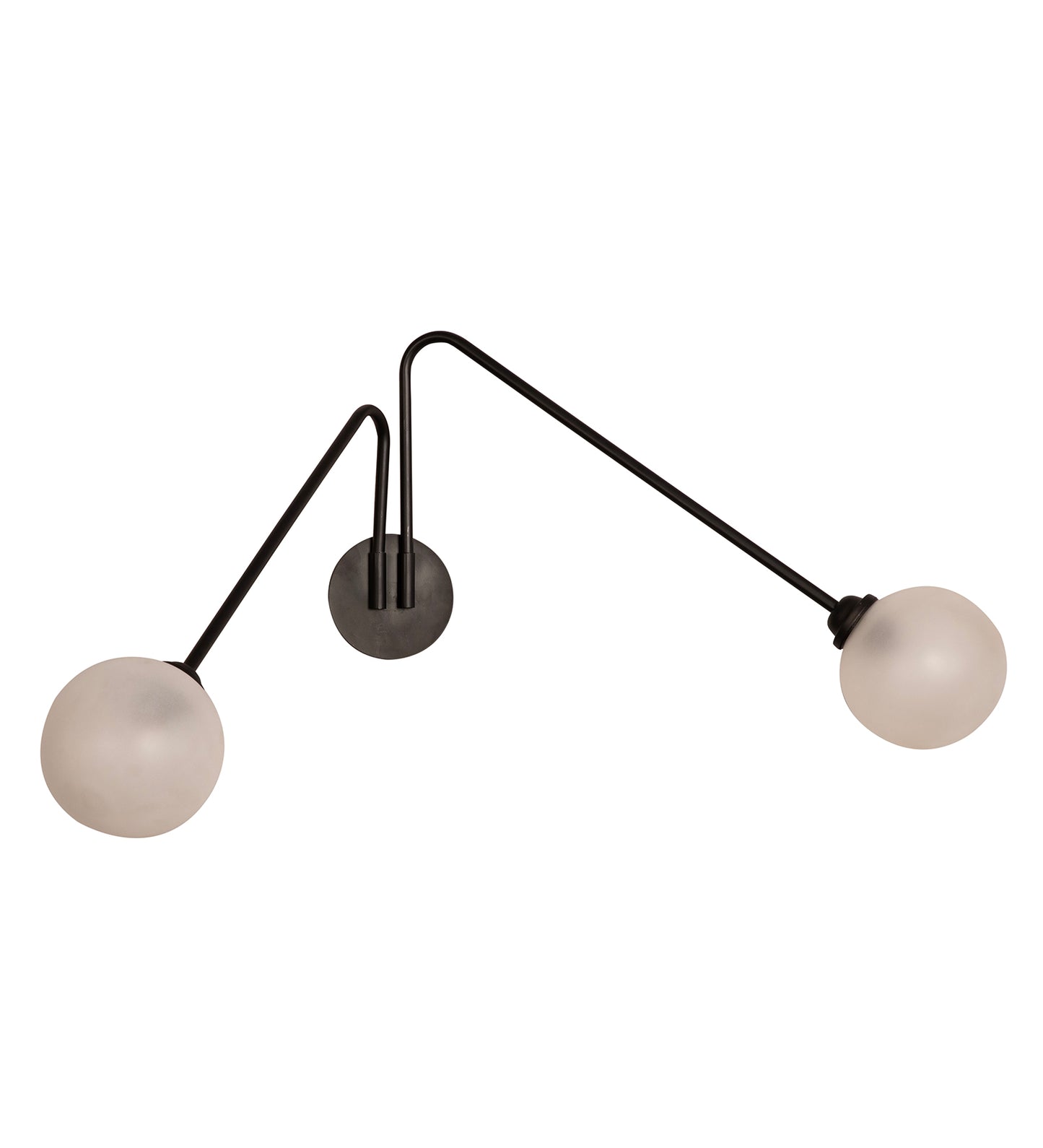 Twin Ball Swivel Wall Sconce