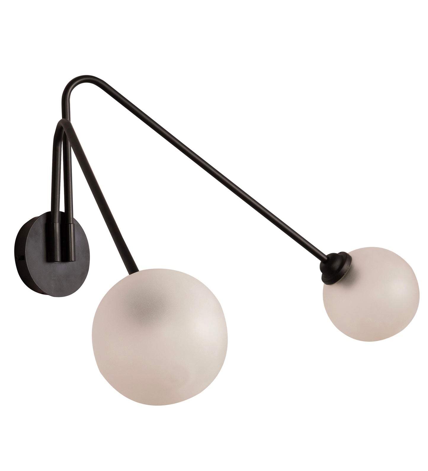 Twin Ball Swivel Wall Sconce
