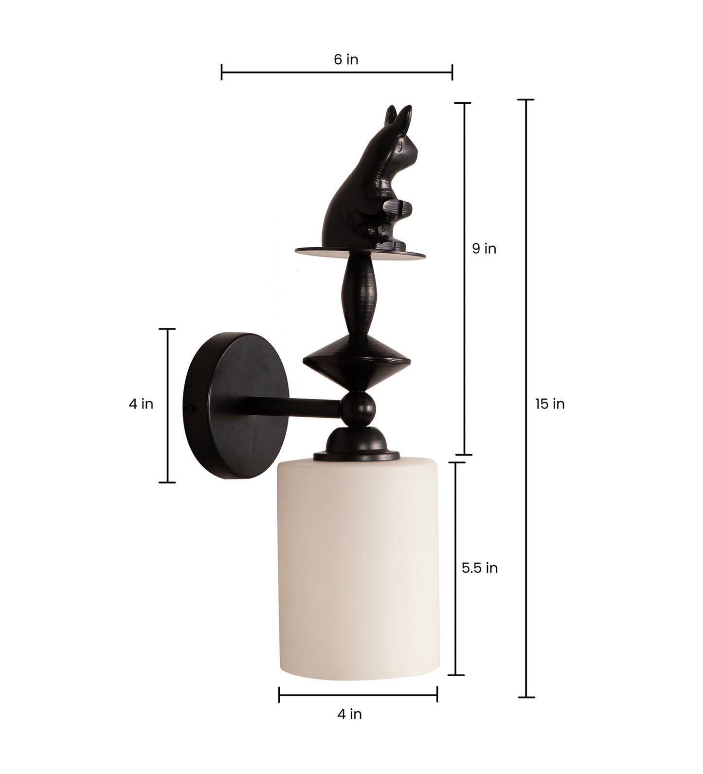 Rabbit Wall Light