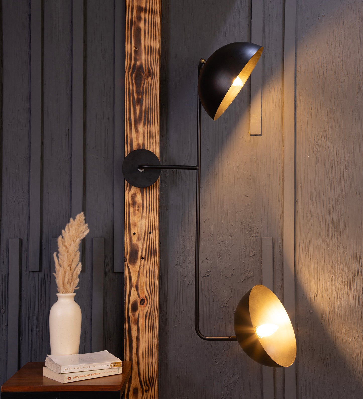 Double Shade Wall Sconce