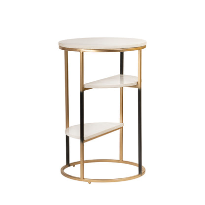 3 Tier Gold Table